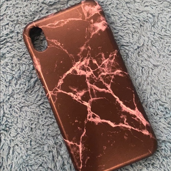 Black marble iPhone XR case - Picture 3 of 4